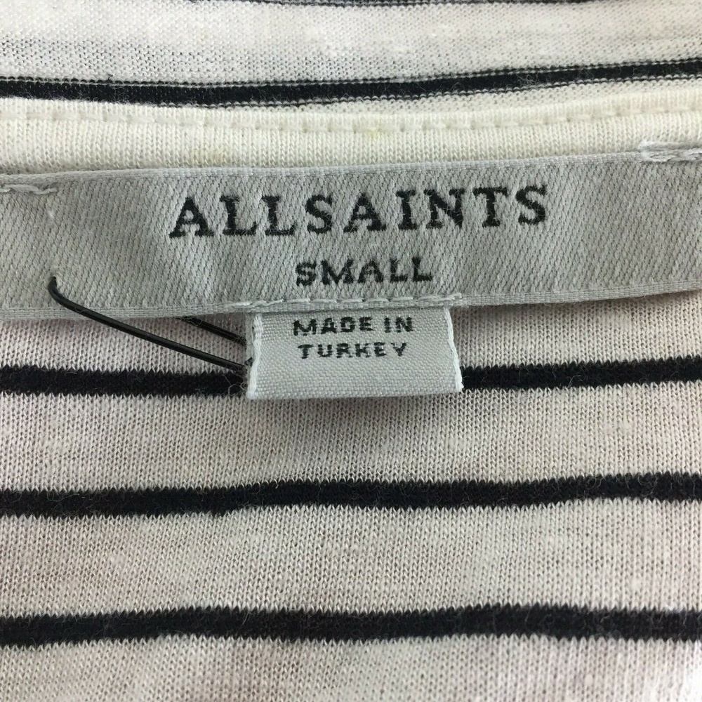 All Saints Cadie Stripe Midi Dress - Picture 4 of 7